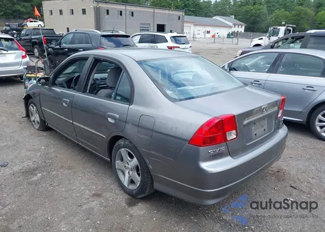 2004 Honda Civic Ex from USA, damaged, VIN 2HGES267X4H549448